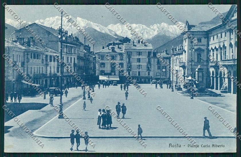 Aosta città cartolina QQ5776 – fronte