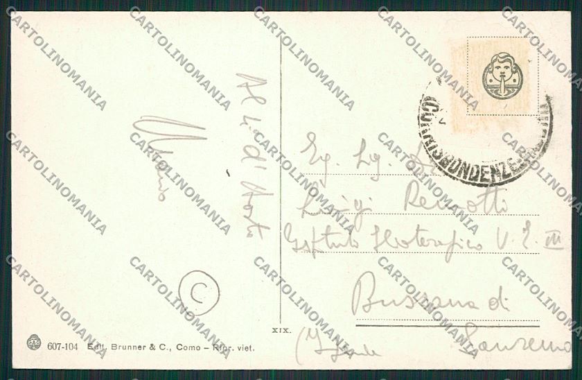 Aosta città cartolina QQ5776 – retro