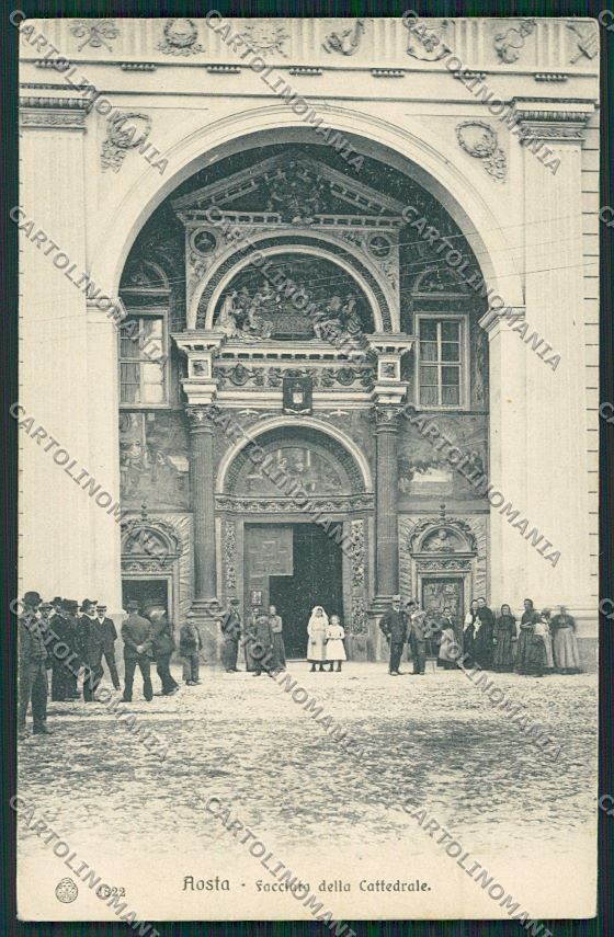 Aosta città cartolina QQ5777 – fronte