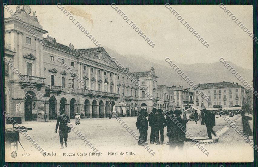 Aosta città cartolina QQ5794 – fronte