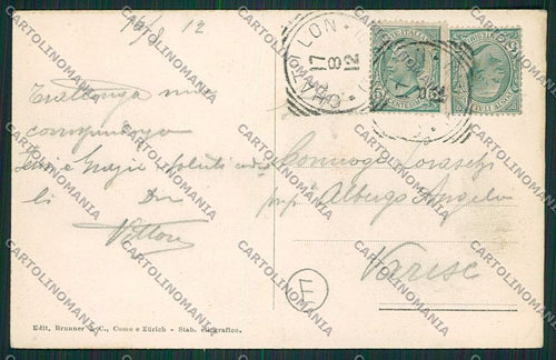 Aosta città cartolina QQ5794 – retro