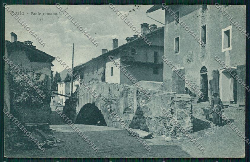 Aosta città cartolina QQ5797 – fronte