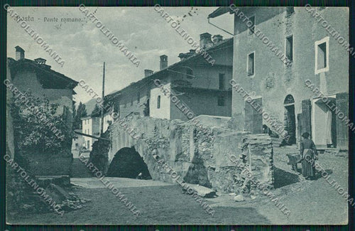 Aosta città cartolina QQ5797 – fronte