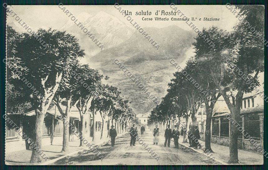 Aosta città cartolina QQ5799 – fronte