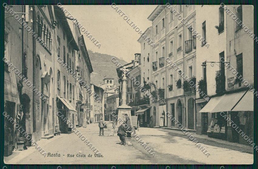 Aosta città cartolina QQ5804 – fronte