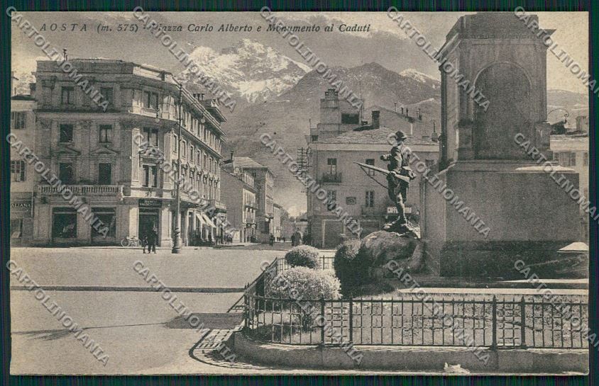 Aosta città cartolina QQ5805 – fronte