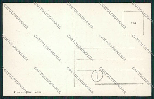 Aosta città cartolina QQ5808 – retro