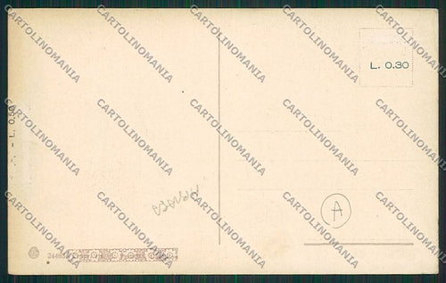 Aosta Chattillon ABRASA cartolina QQ5810 – retro