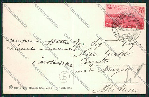 Aosta Chattillon cartolina QQ5811 – retro