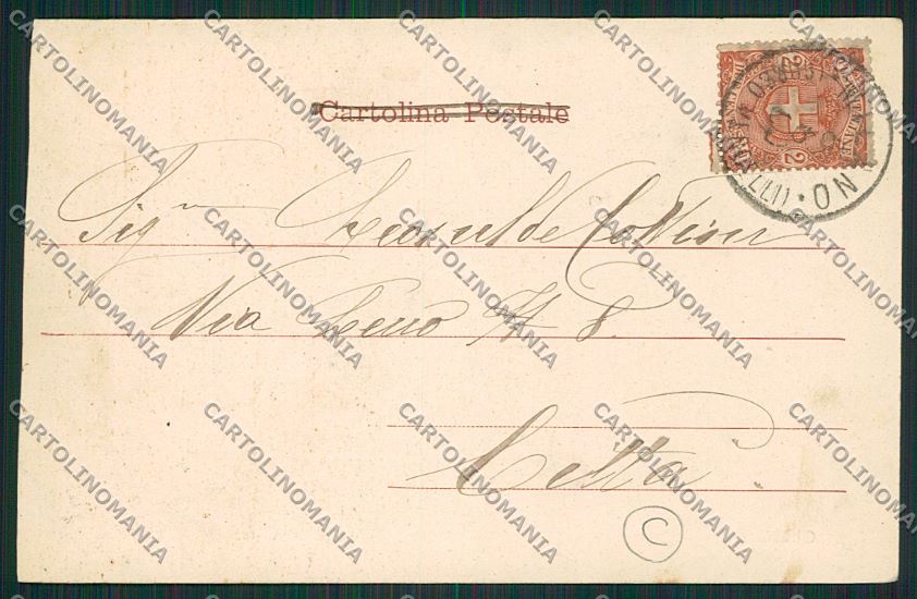 Aosta Chattillon cartolina QQ5814 – retro