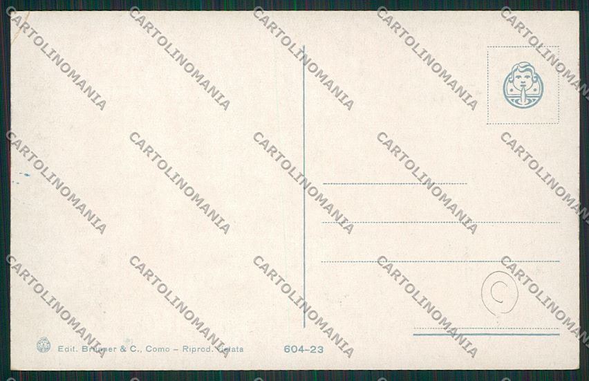 Aosta Courmayeur Costumi cartolina QQ5840 – retro