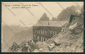 Aosta Courmayeur Rifugio Torino PIEGHINA cartolina QQ5844 – fronte