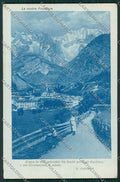 Aosta Courmayeur Carducci cartolina QQ5852 – fronte