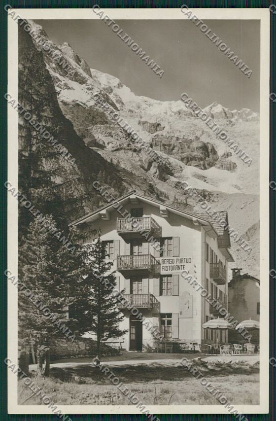 Aosta Courmayeur Foto cartolina QQ5854 – fronte