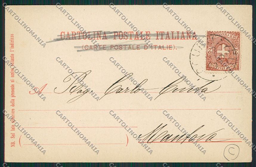 Aosta Gran San Bernardo Cane cartolina QQ5863 – retro