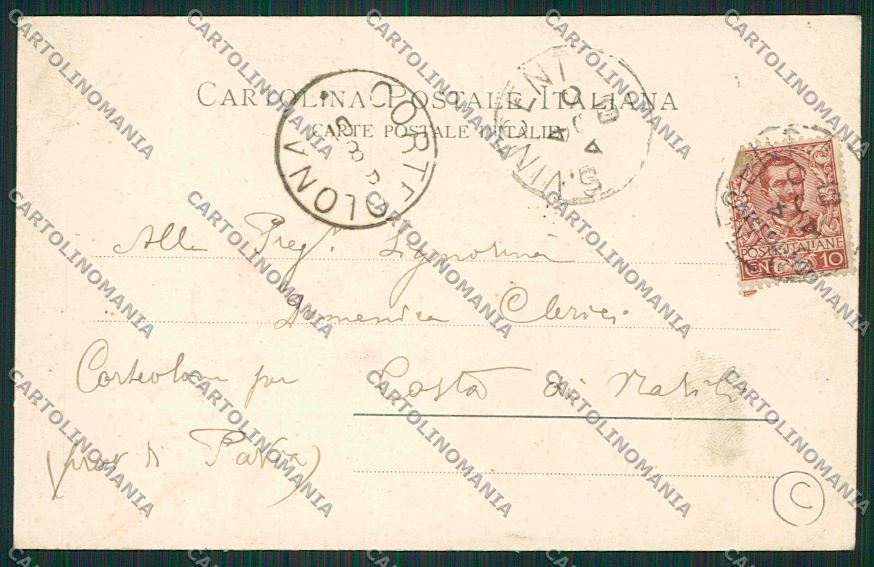 Aosta Gran San Bernardo Cane cartolina QQ5865 – retro