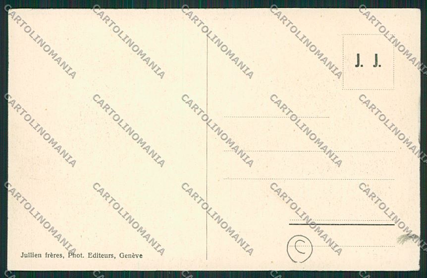 Aosta Gran San Bernardo Cane cartolina QQ5867 – retro