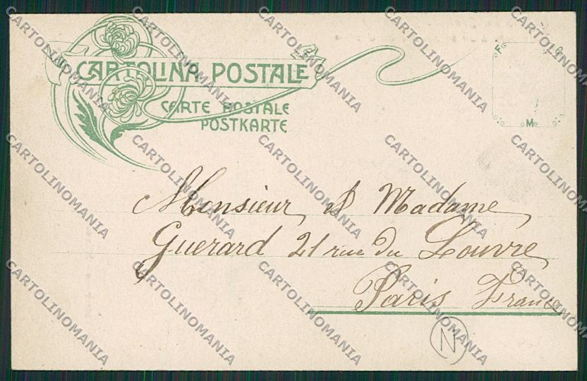 Aosta Gran San Bernardo Cane cartolina QQ5890 – retro
