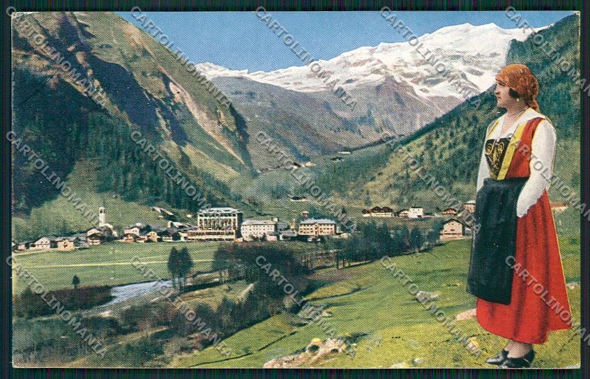 Aosta Gressoney Costumi cartolina QQ5891 – fronte