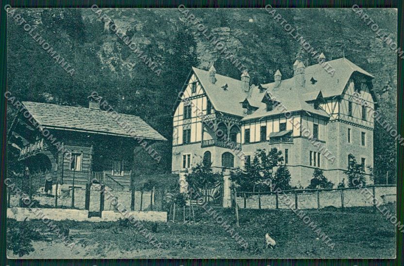 Aosta Gressoney Saint Jean cartolina QQ5902 – fronte
