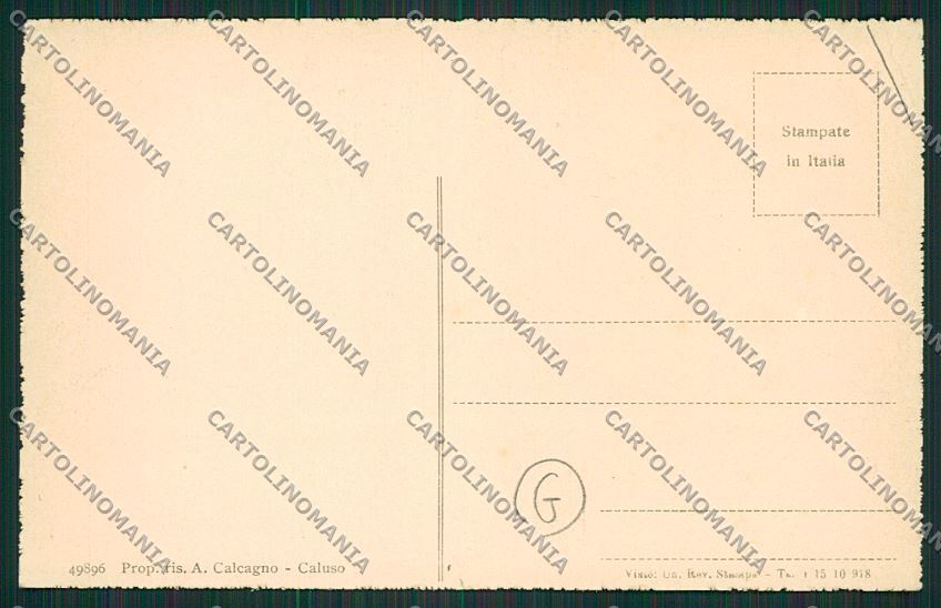 Aosta Gressoney Monte Rosa PIEGA cartolina QQ5908 – retro