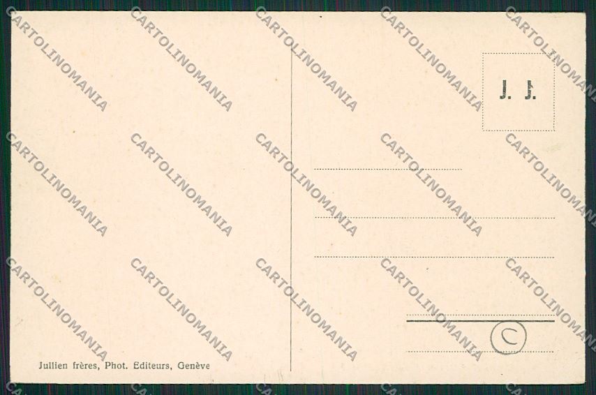 Aosta Piccolo San Bernardo Cane cartolina QQ5925 – retro