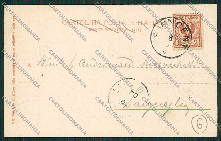 Aosta Saint Vincent cartolina QQ5992 – retro