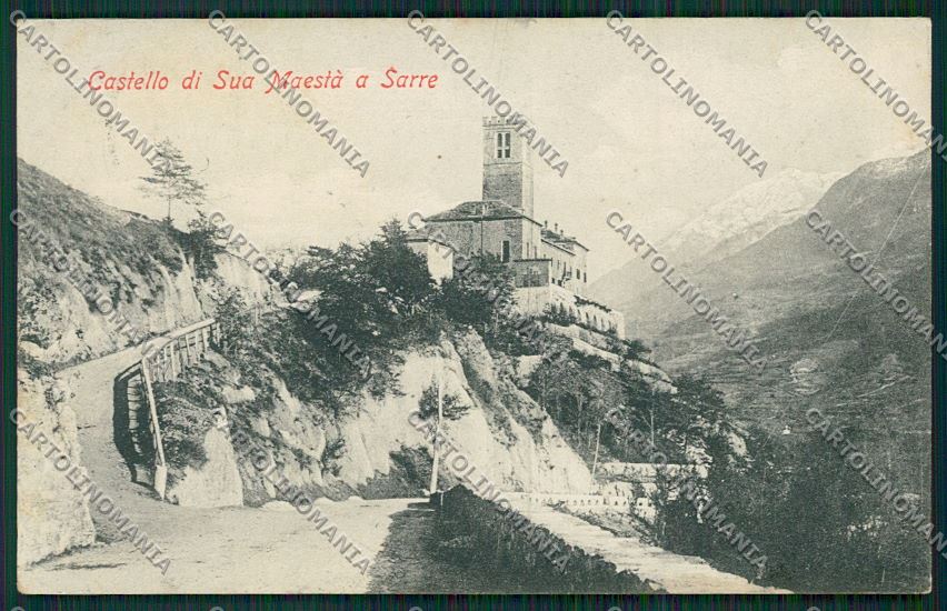 Aosta Sarre cartolina QQ6003 – fronte
