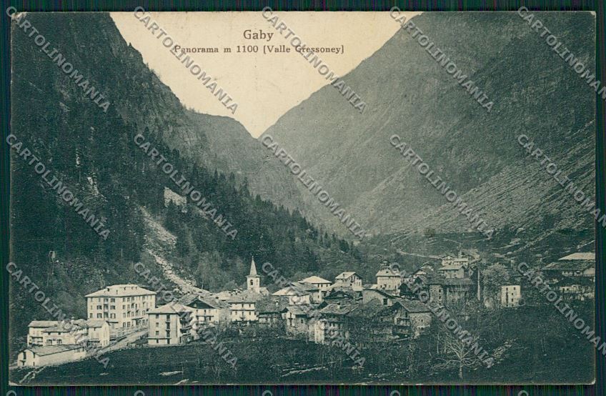 Aosta Gaby cartolina QQ6012 – fronte