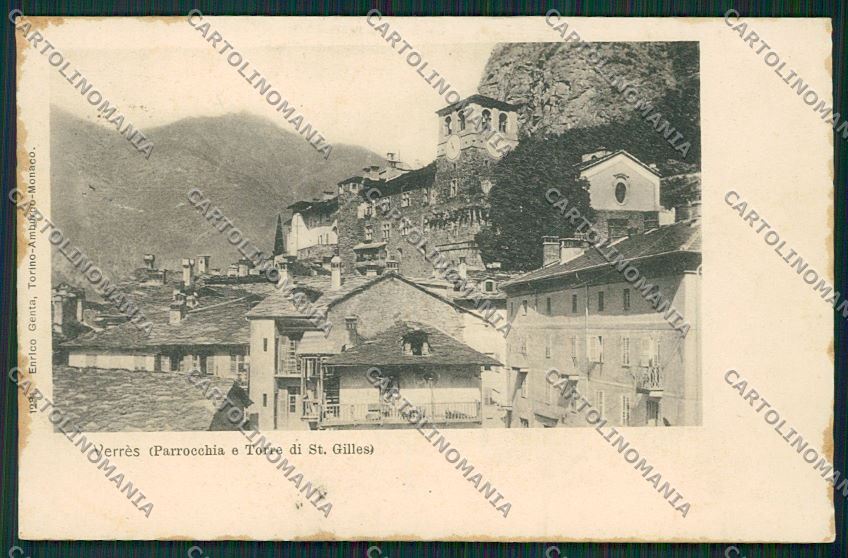 Aosta Verres cartolina QQ6014 – fronte
