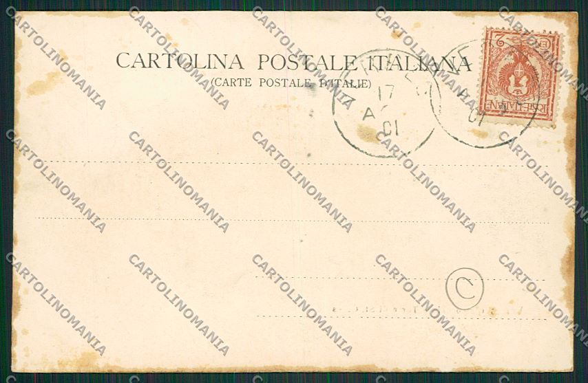 Aosta Verres cartolina QQ6014 – retro