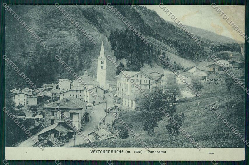 Aosta Valtournanche cartolina QQ6026 – fronte