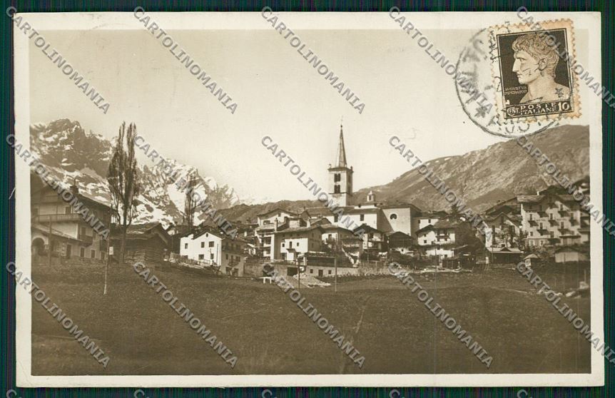 Aosta Valtournanche Foto cartolina QQ6032 – fronte
