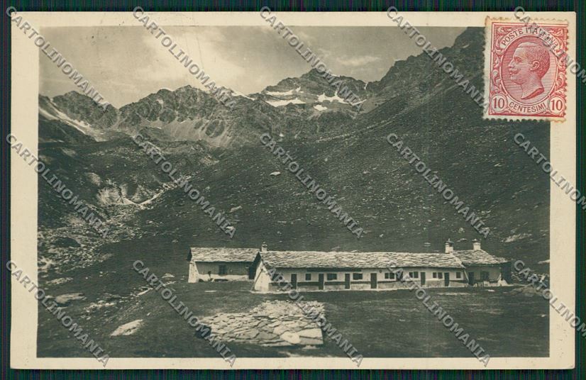 Aosta Rifugio Sella CAI Foto cartolina QQ6033 – fronte