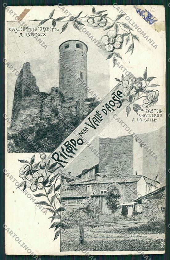 Aosta Morgex La Salle ABRASA cartolina QQ6064 – fronte