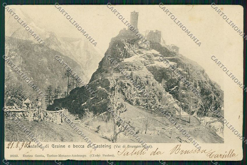 Aosta Graine cartolina QQ6068 – fronte