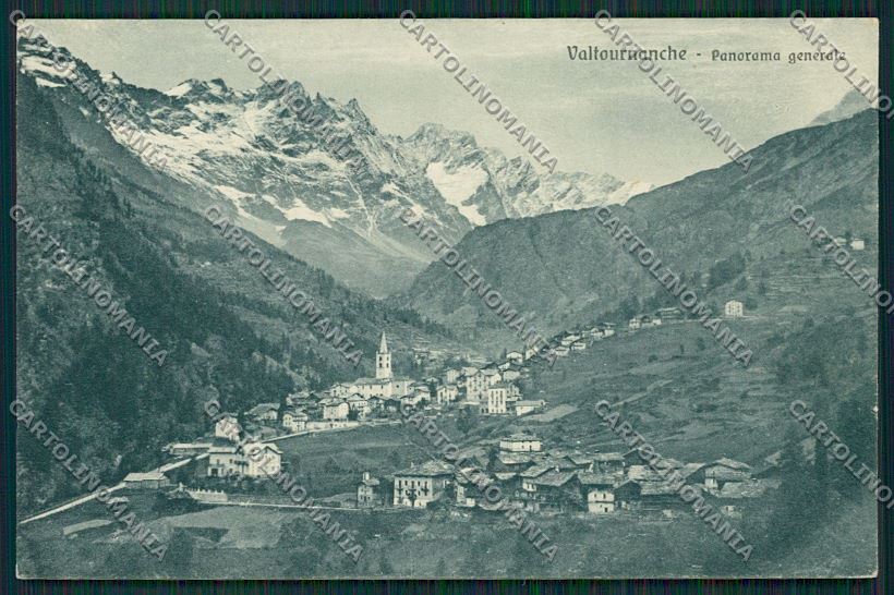 Aosta Valtournanche cartolina QQ6070 – fronte