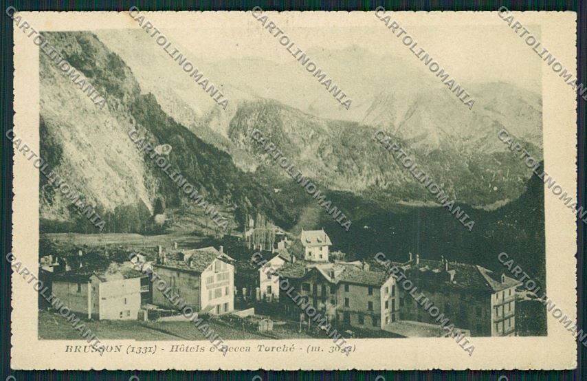Aosta Brusson cartolina QQ6074 – fronte