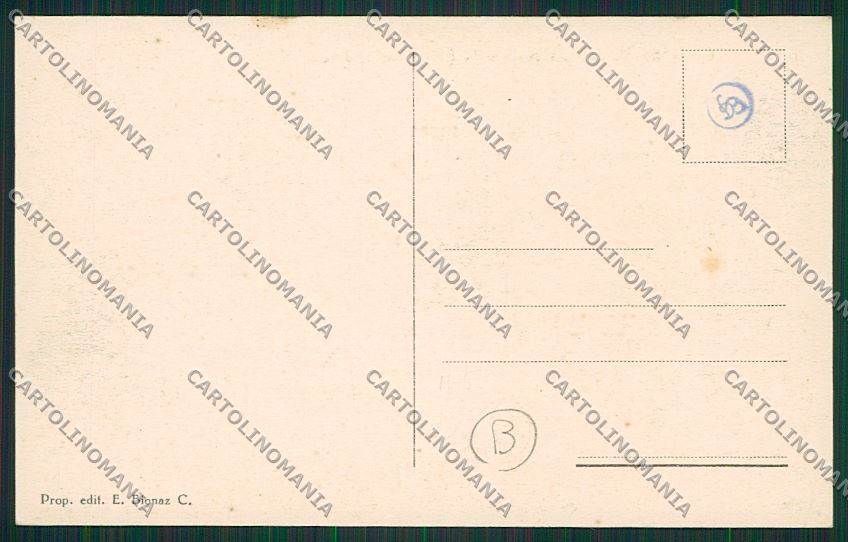 Aosta Saint Nicolas Grivola cartolina QQ6077 – retro