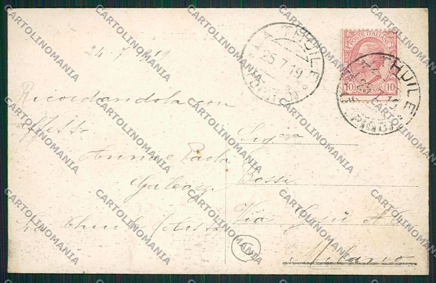 Aosta La Thuile cartolina QQ6101 – retro