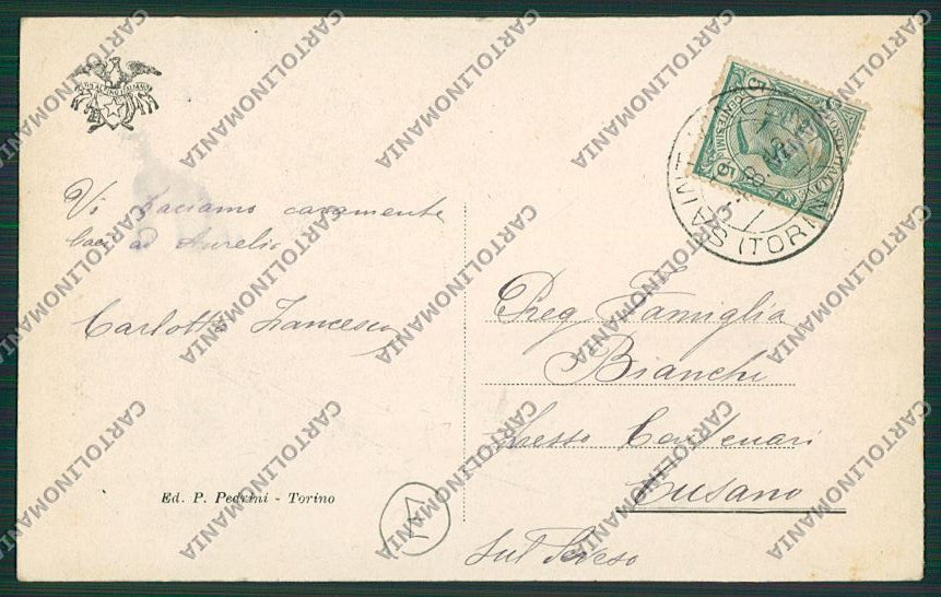 Aosta Costumi cartolina QQ6161 – retro