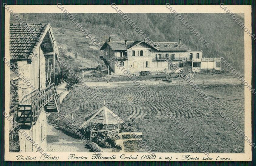 Aosta Challant cartolina QQ6173 – fronte