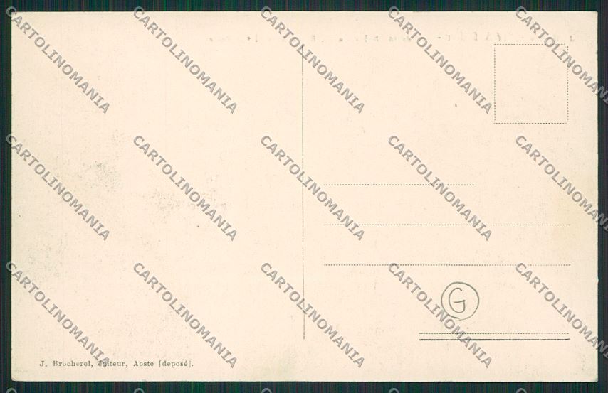 Aosta Pre Saint Didier cartolina QQ6178 – retro