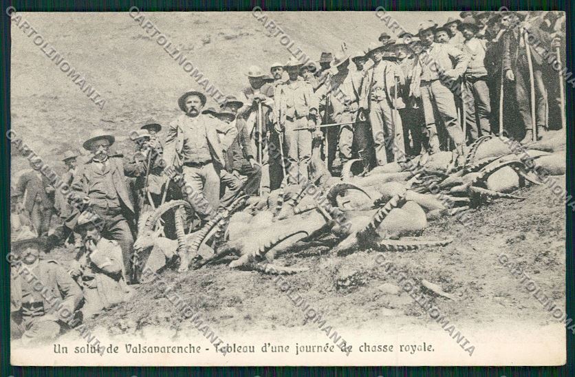 Aosta Valsavaranche Savoia cartolina QQ6201 – fronte