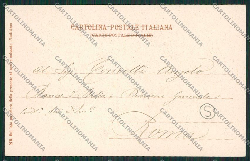 Aosta Valsavaranche Savoia cartolina QQ6204 – retro