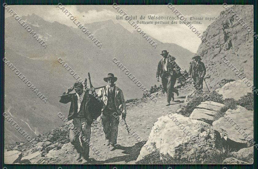 Aosta Valsavaranche Savoia cartolina QQ6206 – fronte
