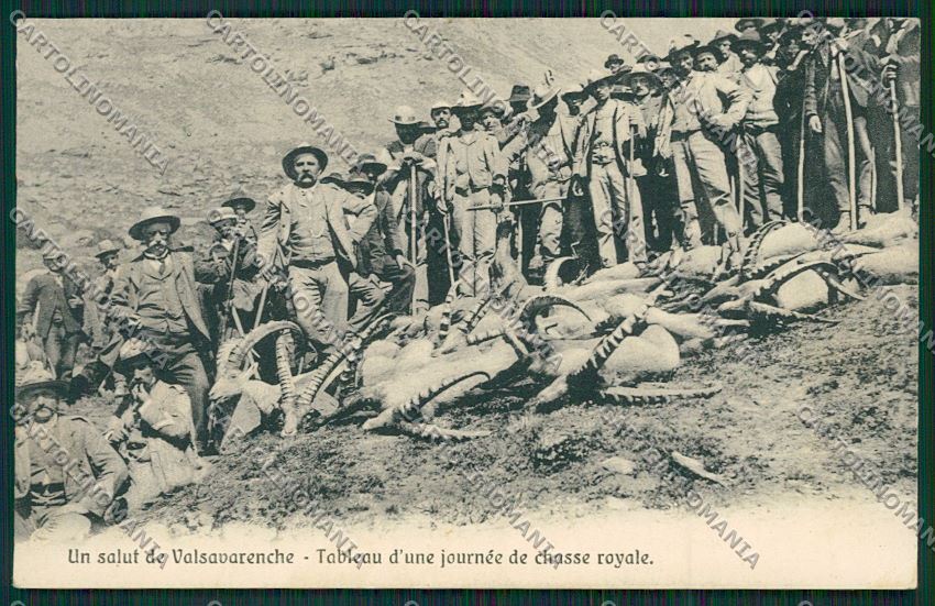 Aosta Valsavaranche Savoia cartolina QQ6207 – fronte
