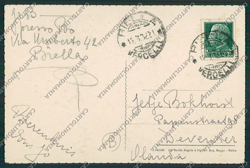 Biella città cartolina QQ6208 – retro
