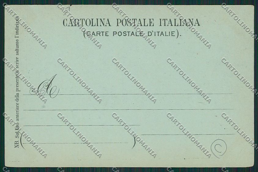 Biella città Chiaro di luna STRAPPINO cartolina QQ6212 – retro