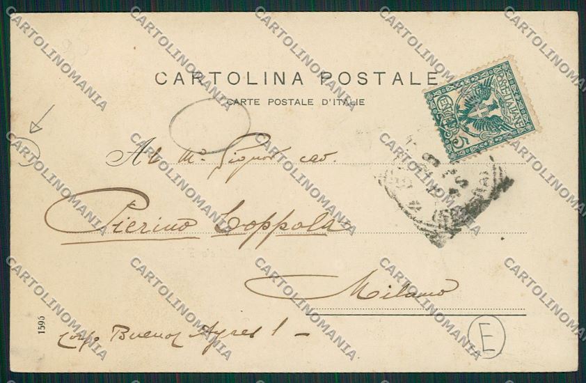 Biella città Saluti da STRAPPINO cartolina QQ6256 – retro